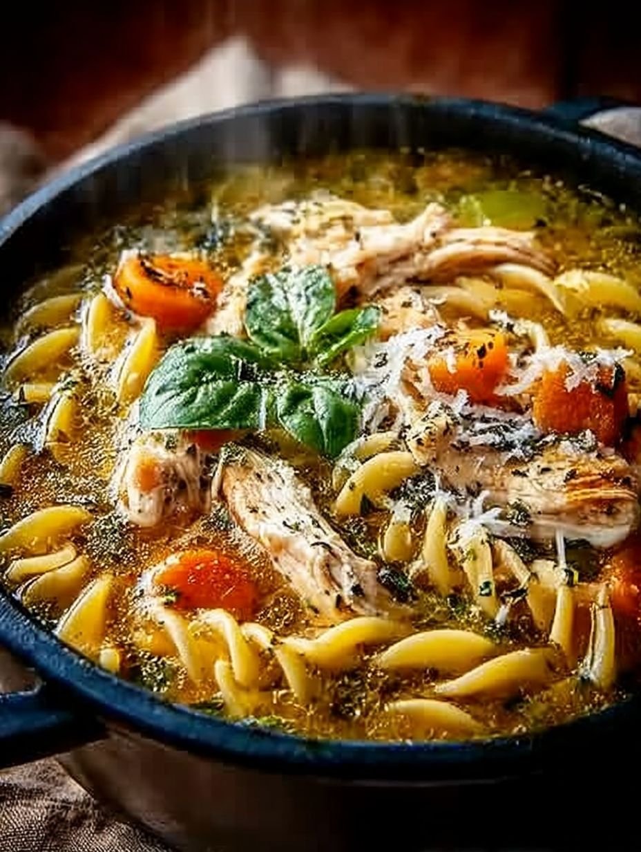 HÄHNCHEN NUDELSUPPE image 2