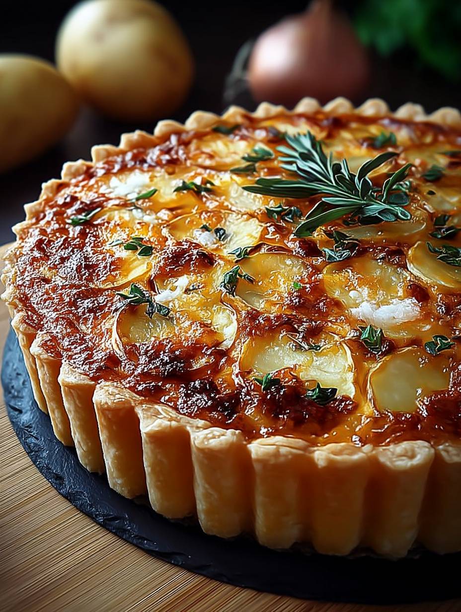 KÖSTLICHE KARTOFFEL QUICHE image 2