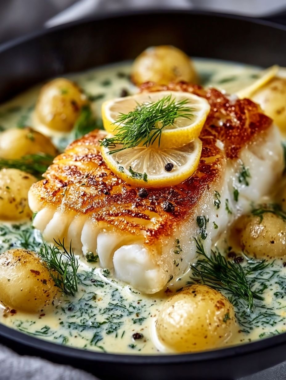 Kabeljau in Dill-Sahnesauce: Ein Genuss für Feinschmecker! image 2