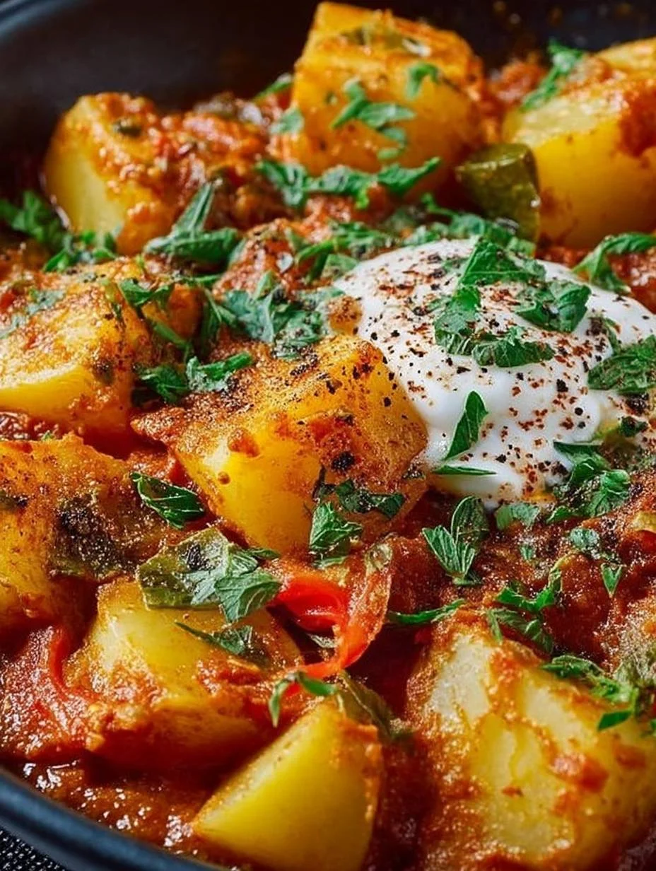 Kartoffel Curry in pikanter Tomatensoße image 2