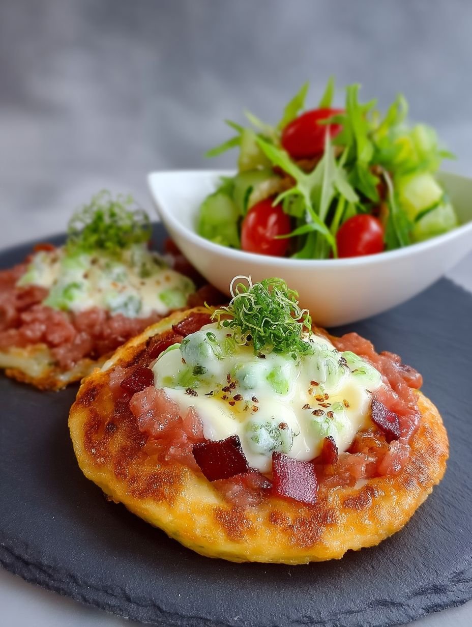 LOW CARB FLAMMKUCHEN Traumhaftes Keto Rezept image 2