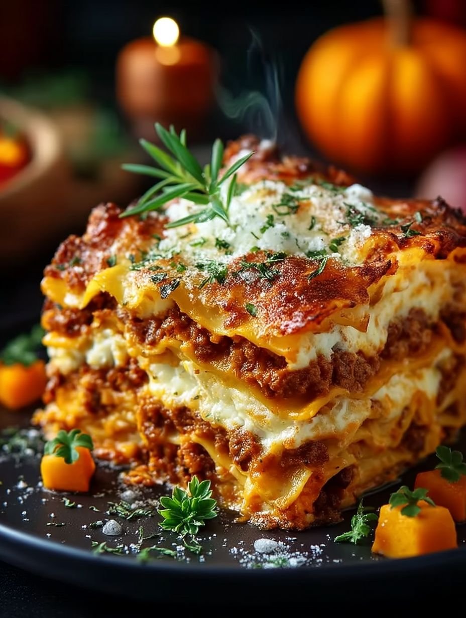 Leckere Kürbislasagne image 2