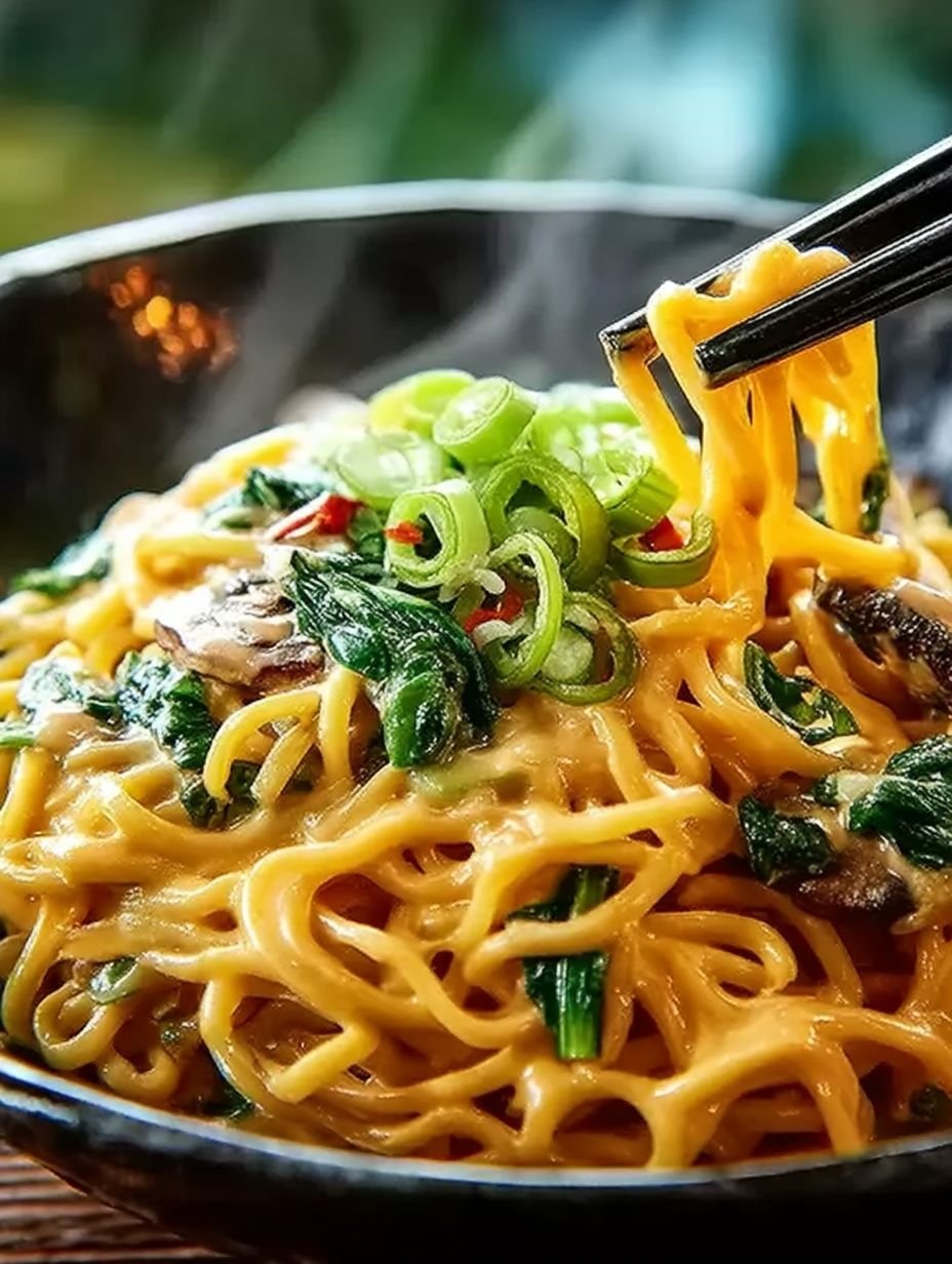 Mie-Nudeln mit Erdnuss-Sauce image 2