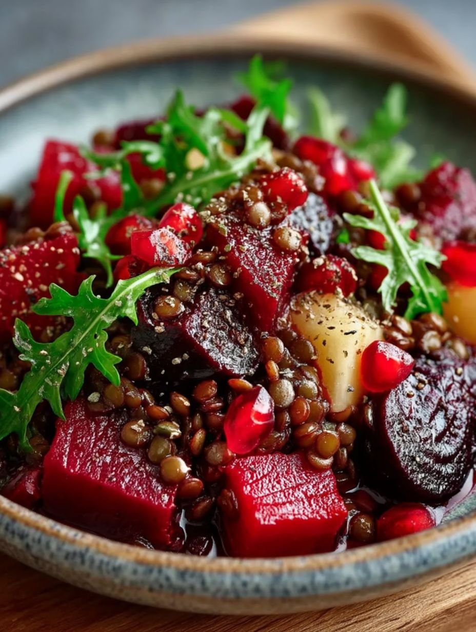 Rote Bete Linsen Salat image 2