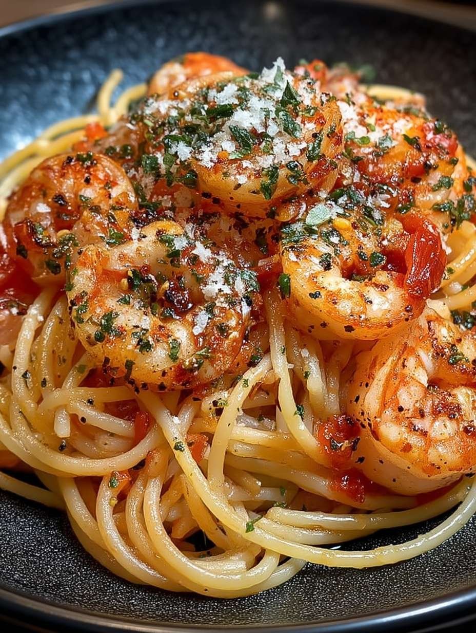 SPAGHETTI MIT GARNELEN: KNOBLAUCH-CHILI GENUSS image 2