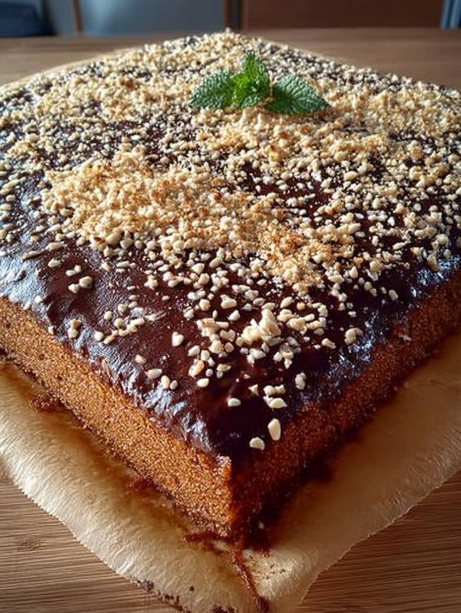 Saftiger Nuss Joghurt Blechkuchen image 2