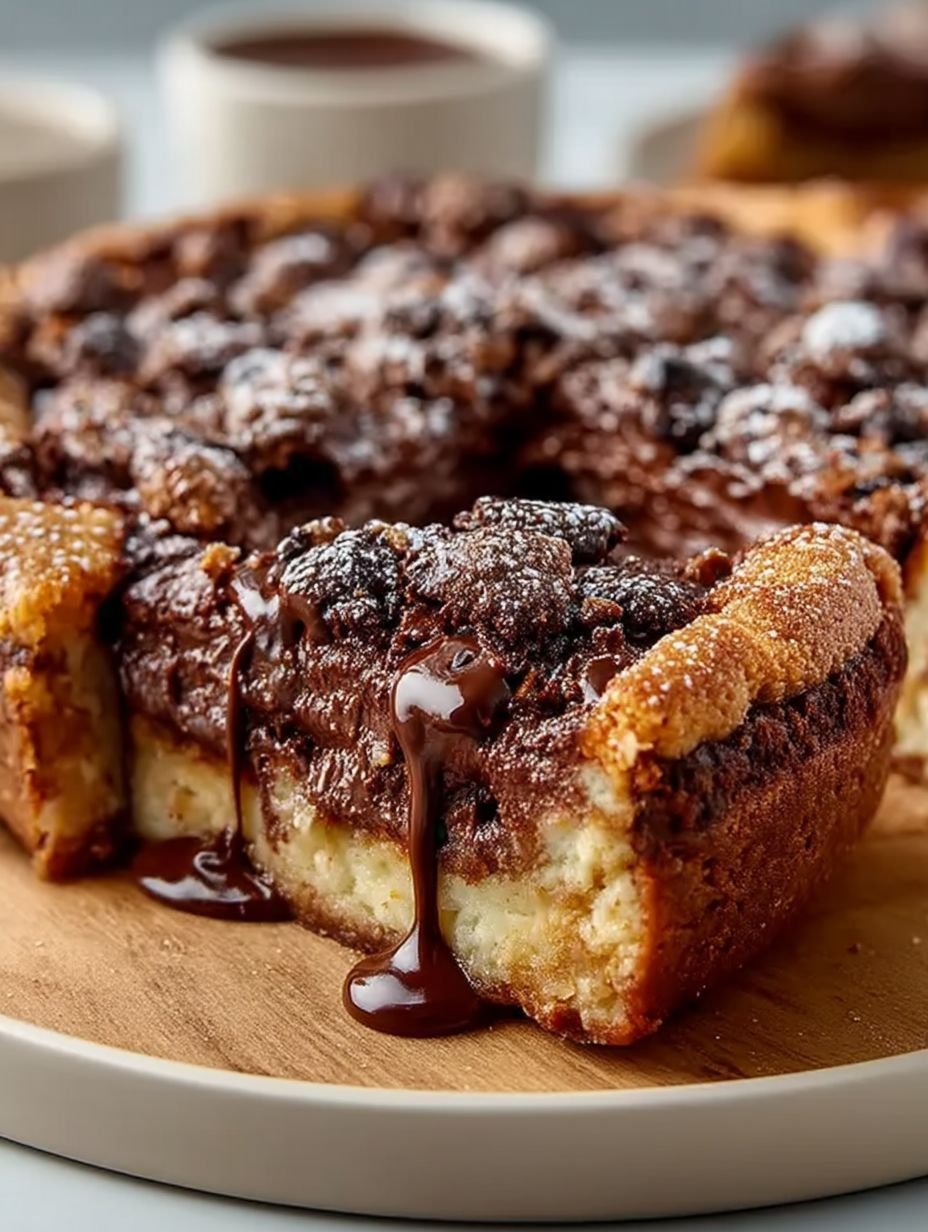 Saftiger Nutella-Cookie-Kuchen image 2