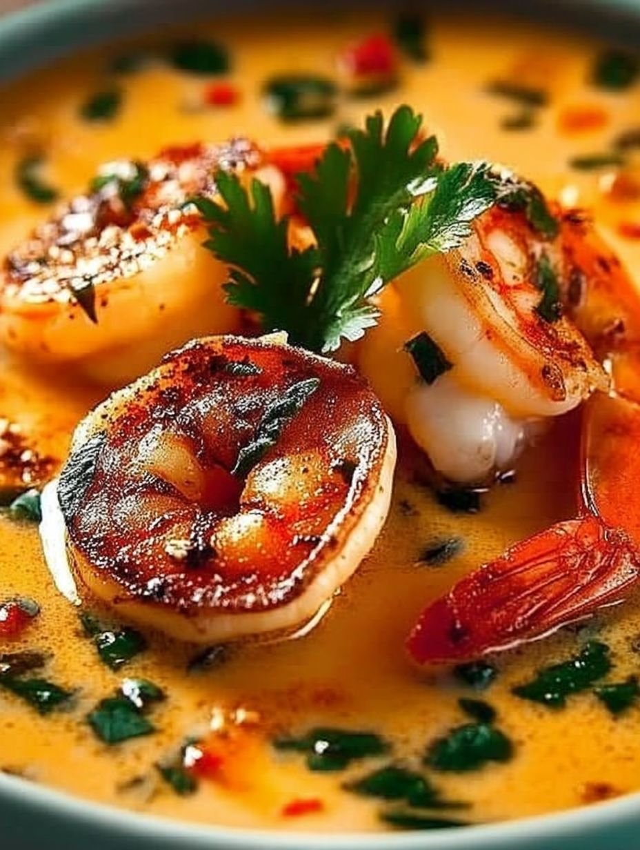 Scharfe Kokosnuss-Garnelen-Suppe image 2