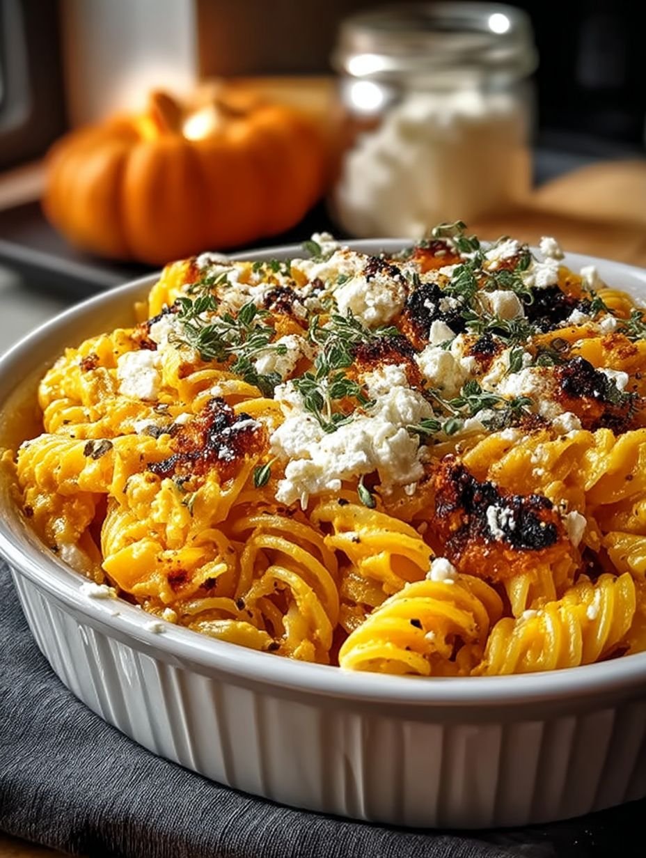 Schnelle Feta-Kürbis-Pasta image 2