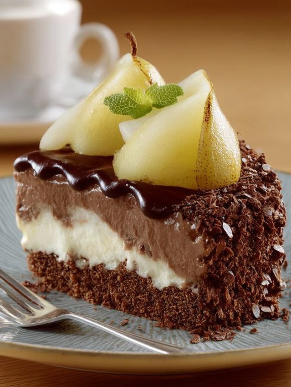 Schoko-Birnen-Torte image 2