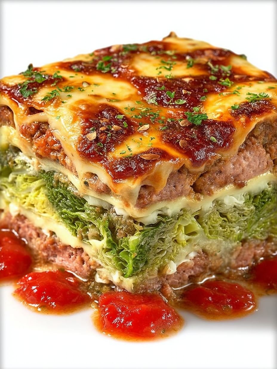 Wirsing Hackbraten Lasagne image 2