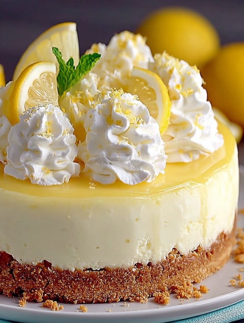 Zitronen Cheesecake einfach image 2