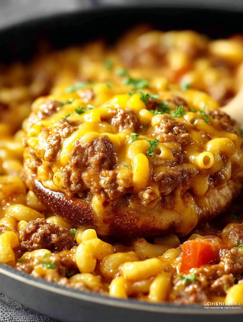 “Cheeseburger Pfanne” zum Sattessen! image 2