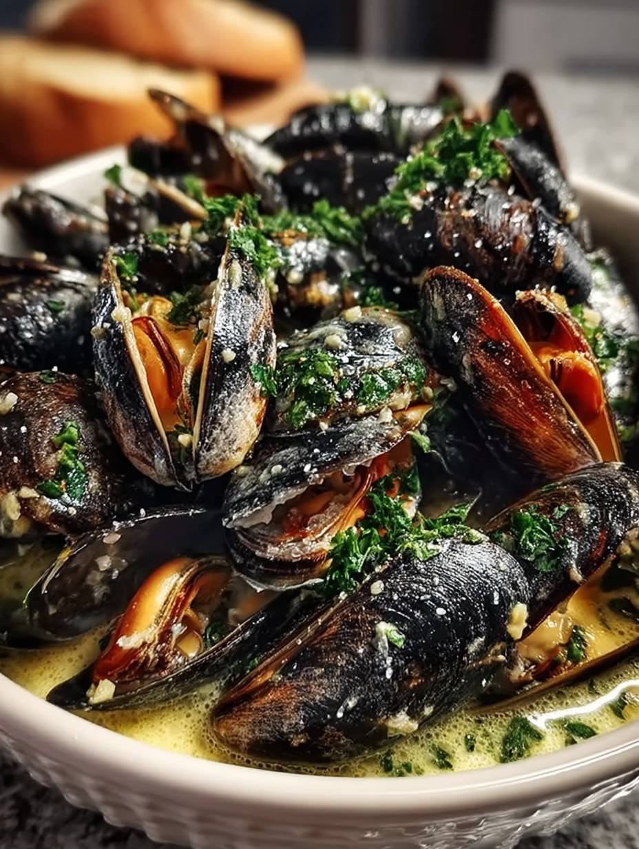 Cremige Knoblauchmuscheln in nur 20 Minuten - himmlisch lecker! image 2