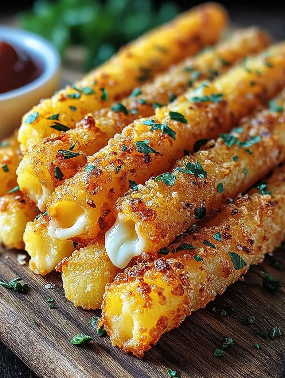 Crispy Cheesy Potato Sticks image 2