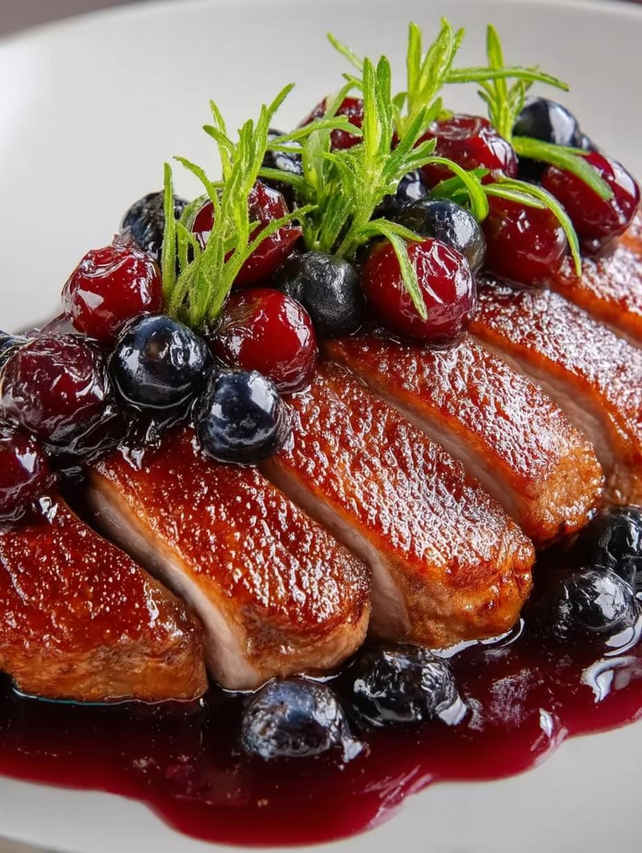 Entenbrust mit Pflaumensauce image 2