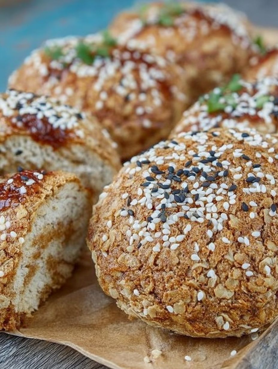 FLUFFIGE & SAFTIGE Eiweiß Brötchen image 2