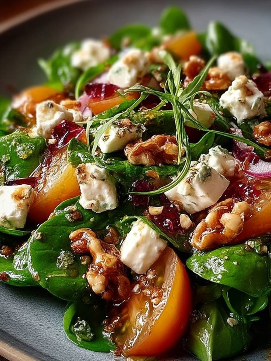 Feldsalat mit Walnüssen und Feta image 2