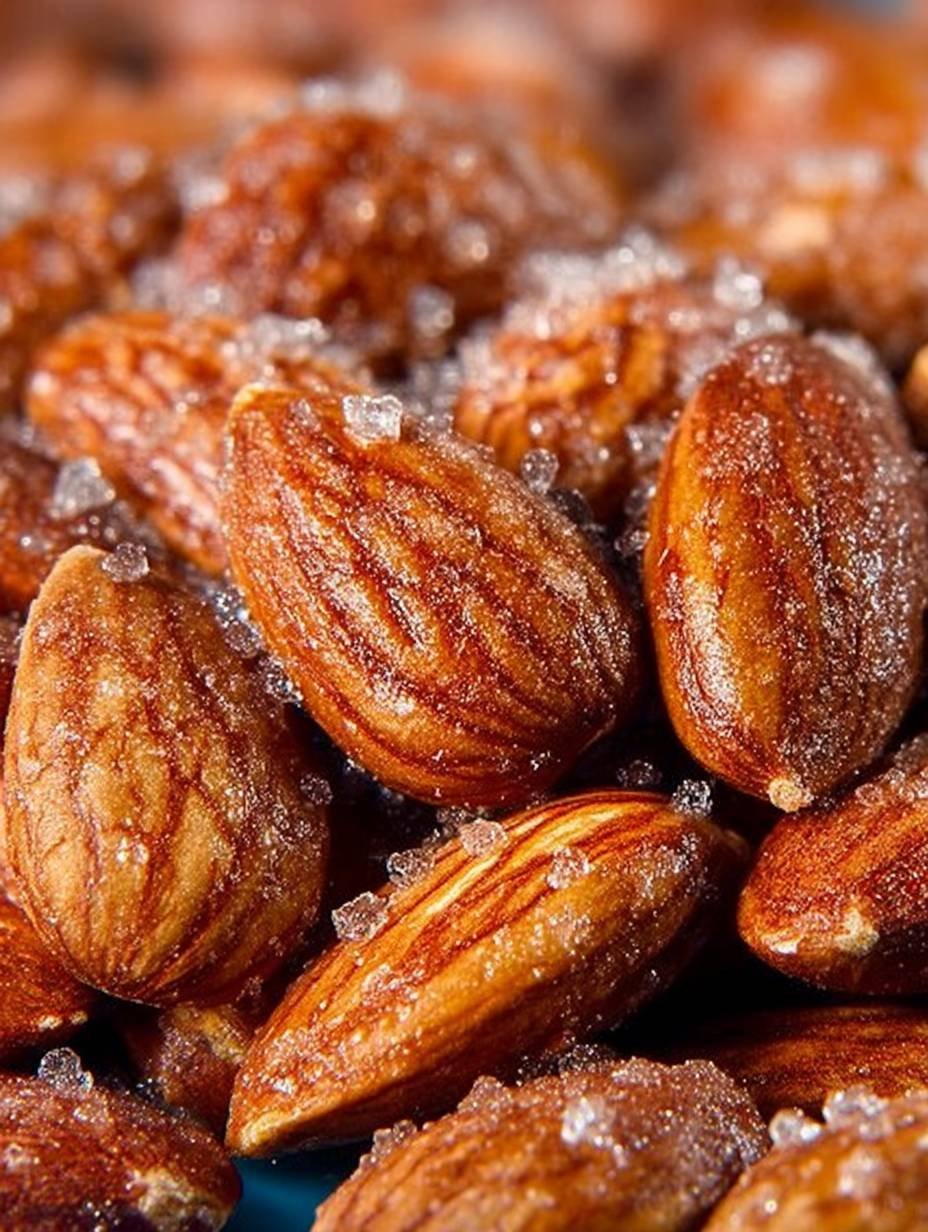 Gebrannte Mandeln mit wenig Zucker image 2