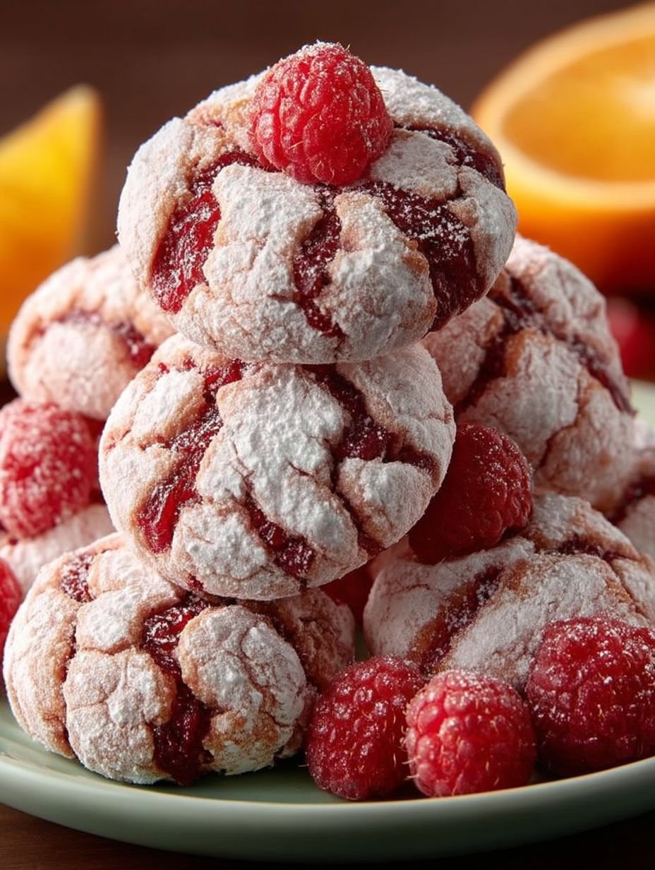 HIMBEER-CRINKLE- KEKSE image 2