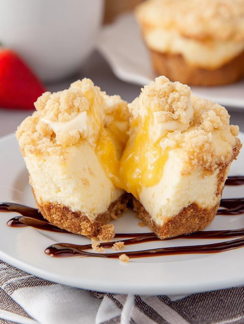 KÄSEKUCHEN-MUFFINS MIT STREUSELN image 2