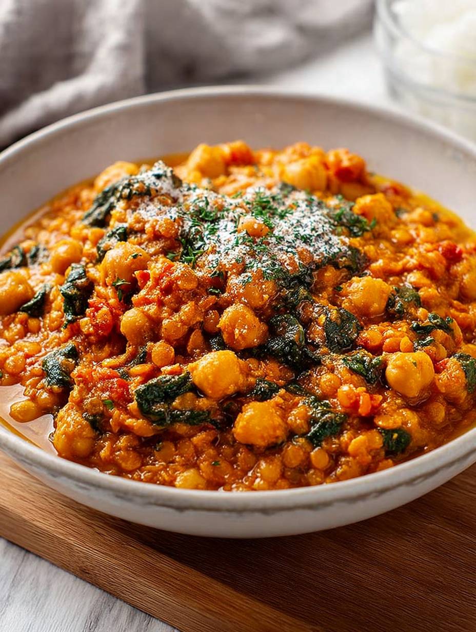 KICHERERBSEN CURRY mit roten Linsen image 2