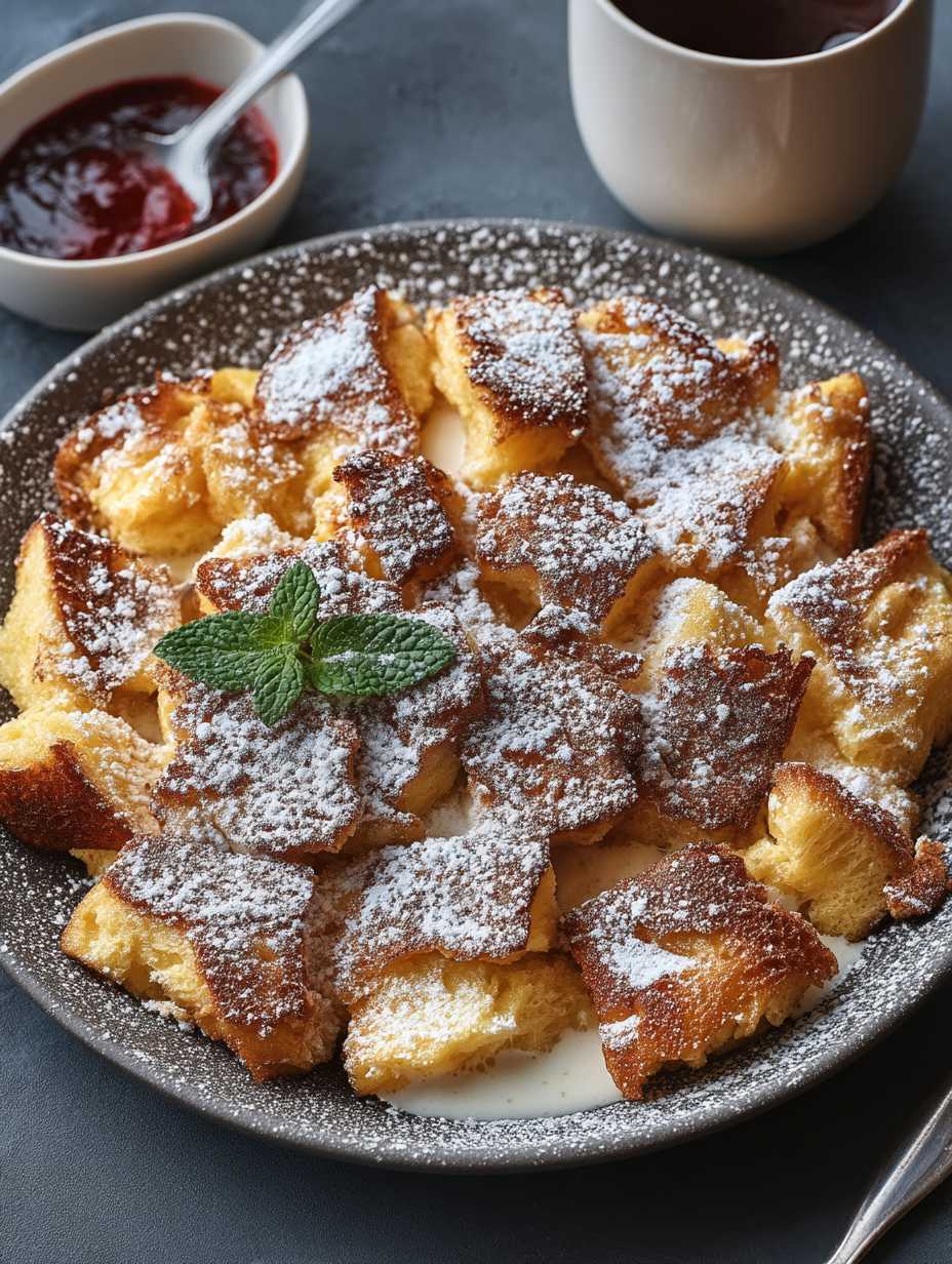 Kaiserschmarrn aus der Heißluftfritteuse image 2