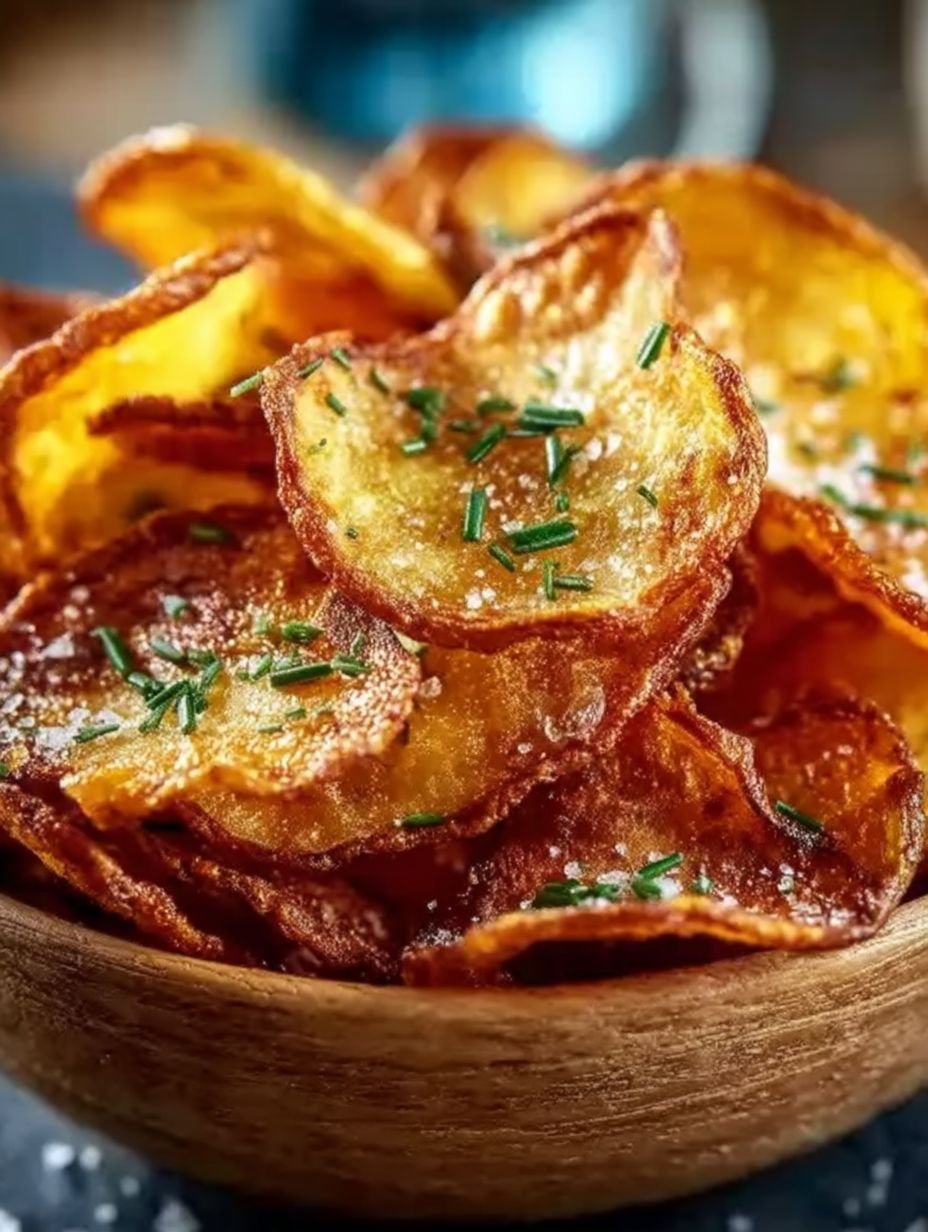 Kartoffelchips aus der Heißluftfritteuse image 2