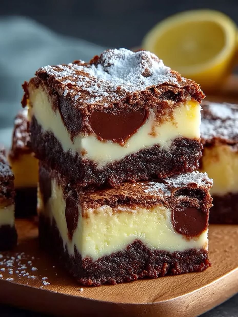 Käsekuchen-Brownies image 2