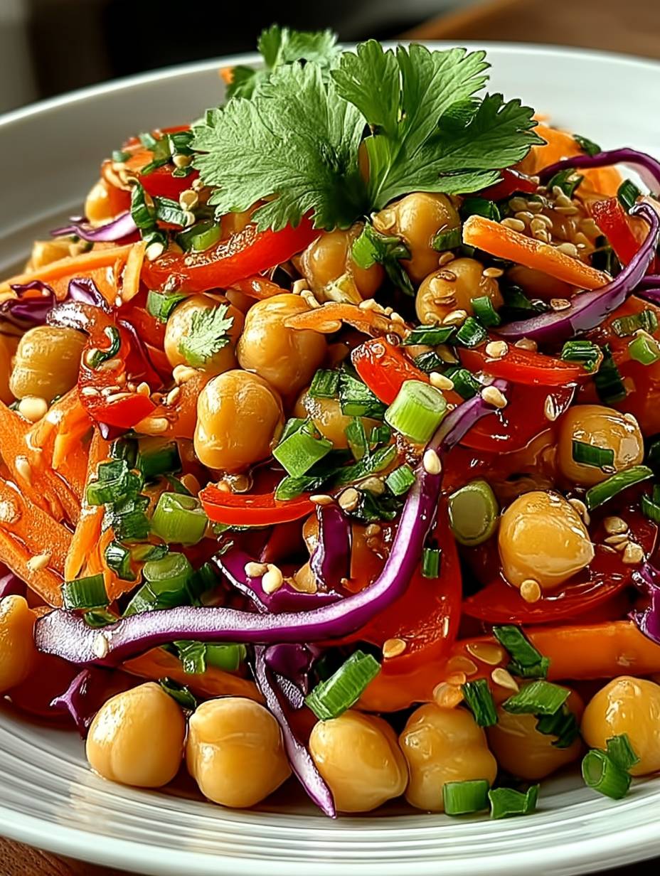 Knackiger Thai-Kichererbsensalat image 2