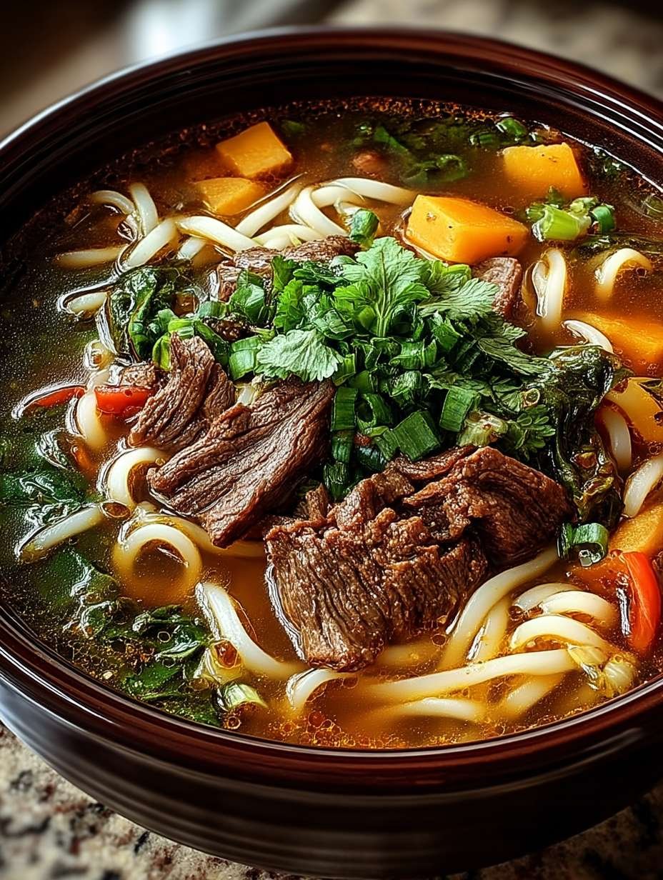 Lanzhou Rindfleisch-Nudelsuppe image 2