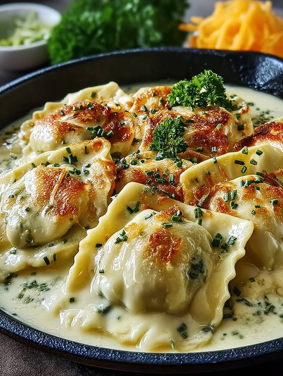 Maultaschen in Käse-Sahne-Soße image 2