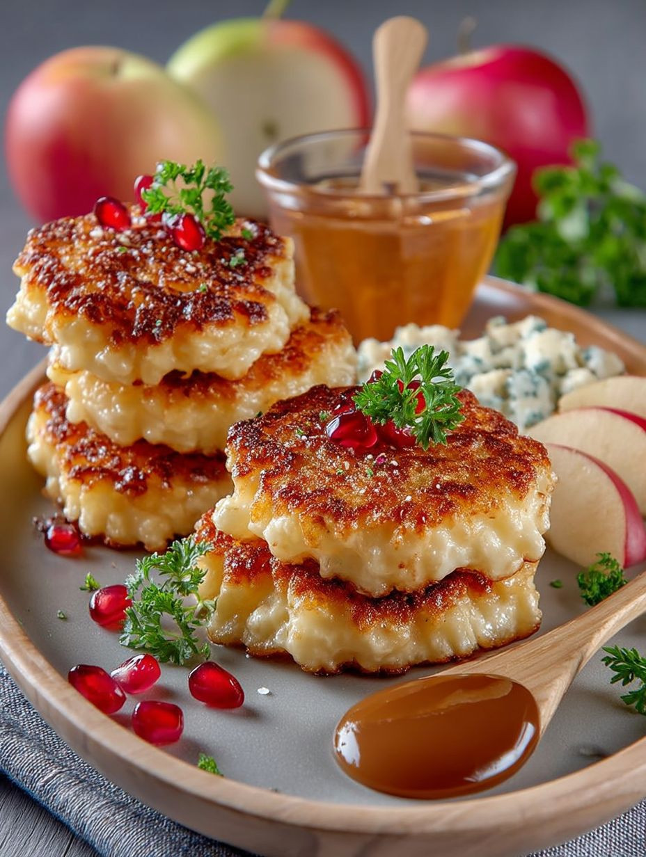 Milchreispuffer mit Apfel image 2