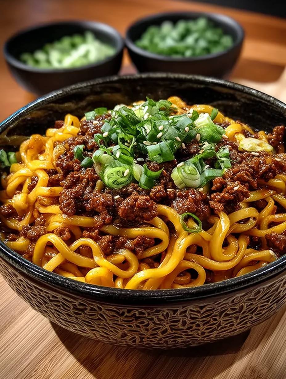 Mongolische Hackfleischnudeln – Ein herzhaftes Genuss-Erlebnis! image 2