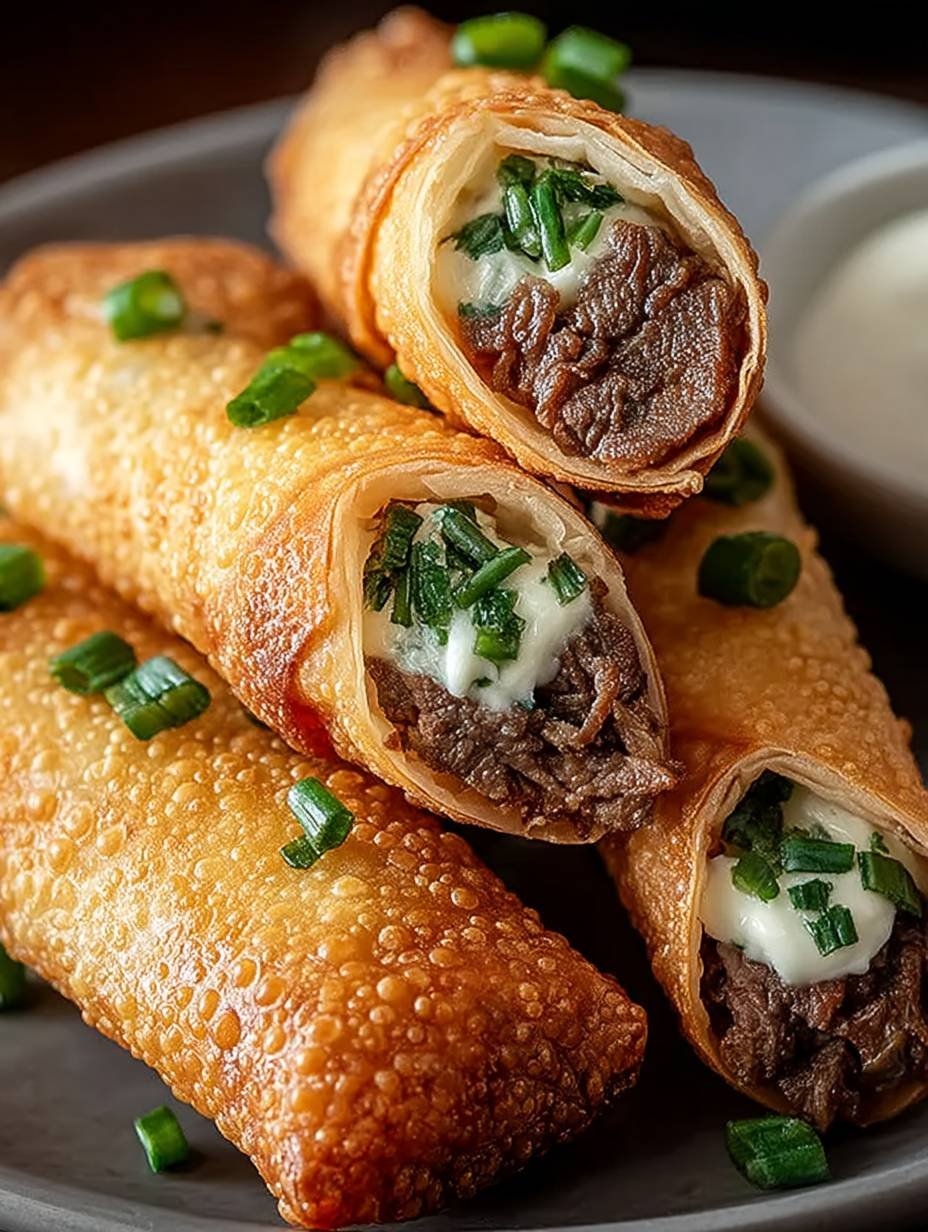 Philly Cheesesteak Frühlingsrollen image 2