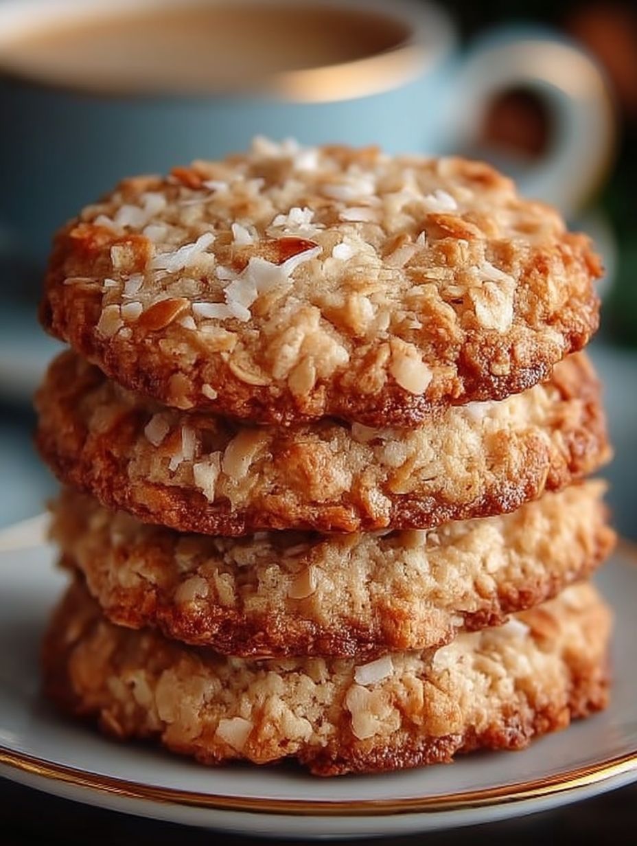 Zuckerfreie Kokos-Haferkekse image 2