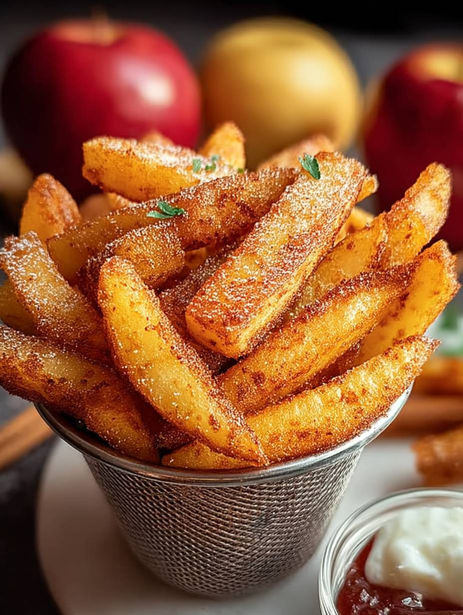 Air Fryer Apfel Pommes image 2