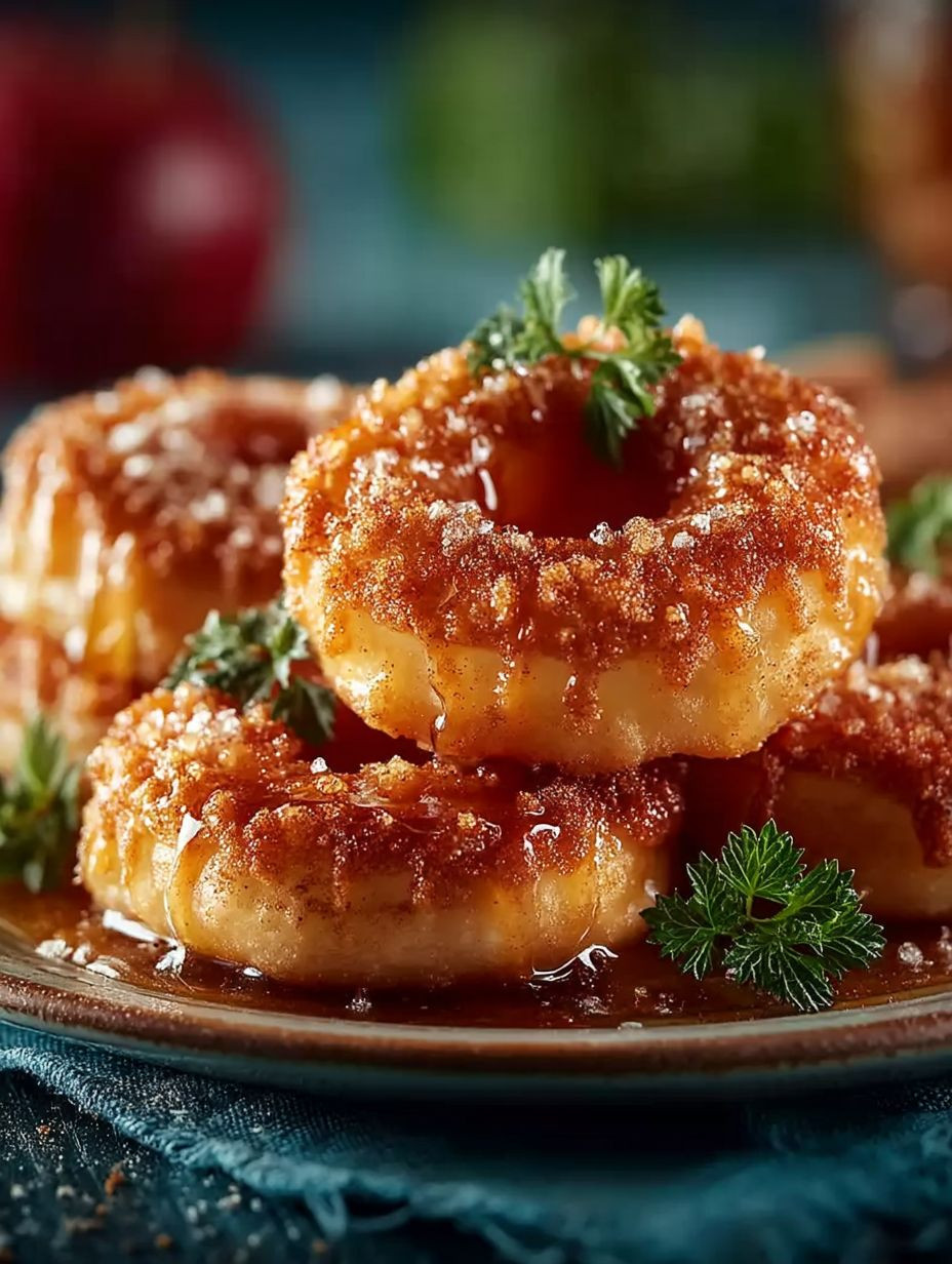 Airfryer Apfelringe mit Zimt image 2