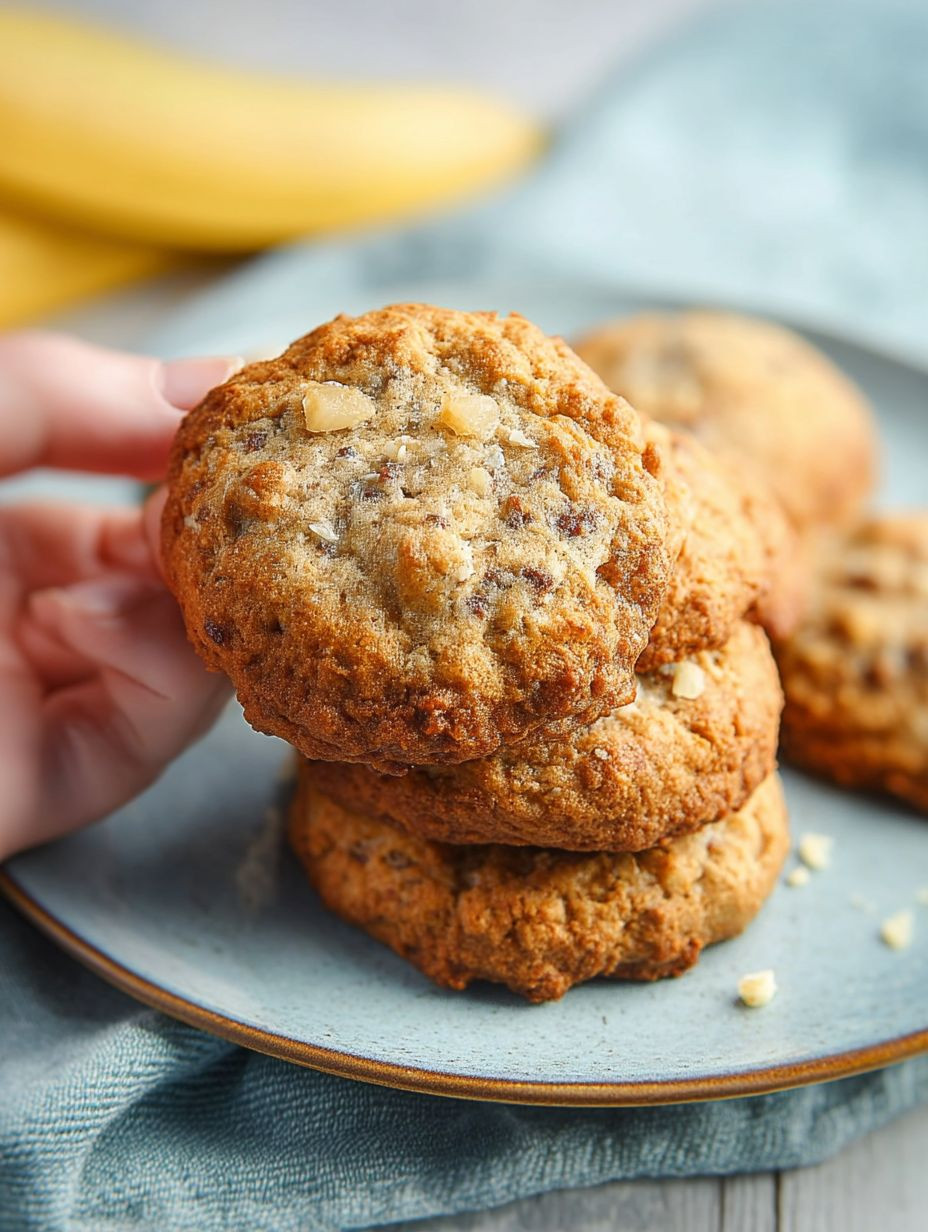 Bananenkekse (Vegan + Zuckerfrei) image 2