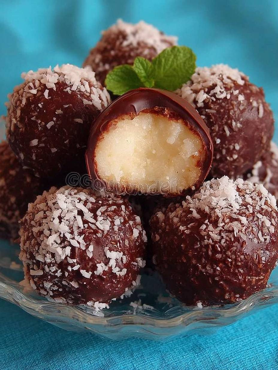 Bounty Kugeln aus nur 3 Zutaten image 2