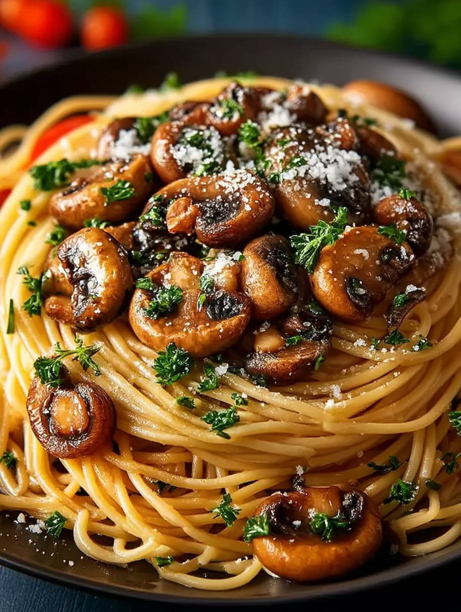 Champignon Spaghetti Pfanne image 2