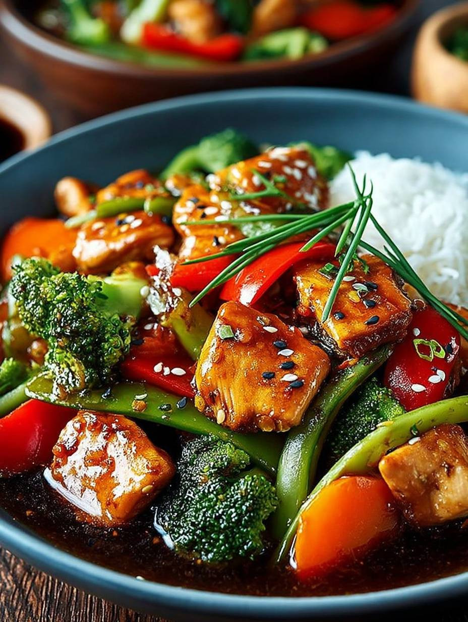 Chop Suey mit Huhn Gemüse image 2