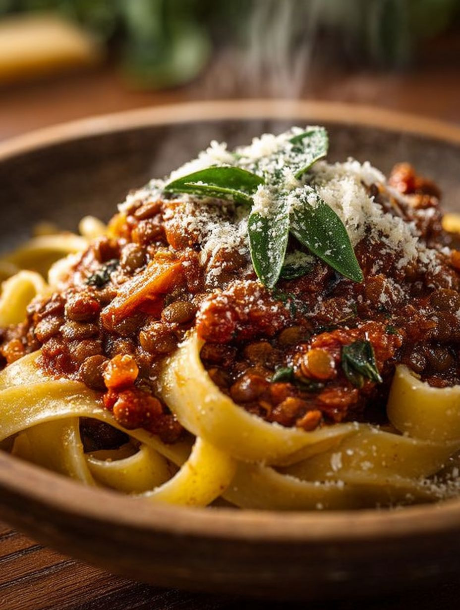 DIE BESTE LINSEN-BOLOGNESE Vegan, Herzhaft & Klassisch image 2