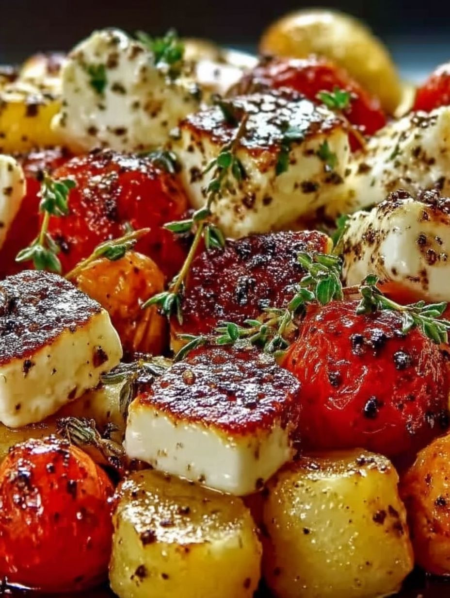 Feta Kartoffeln Ofengemüse image 2