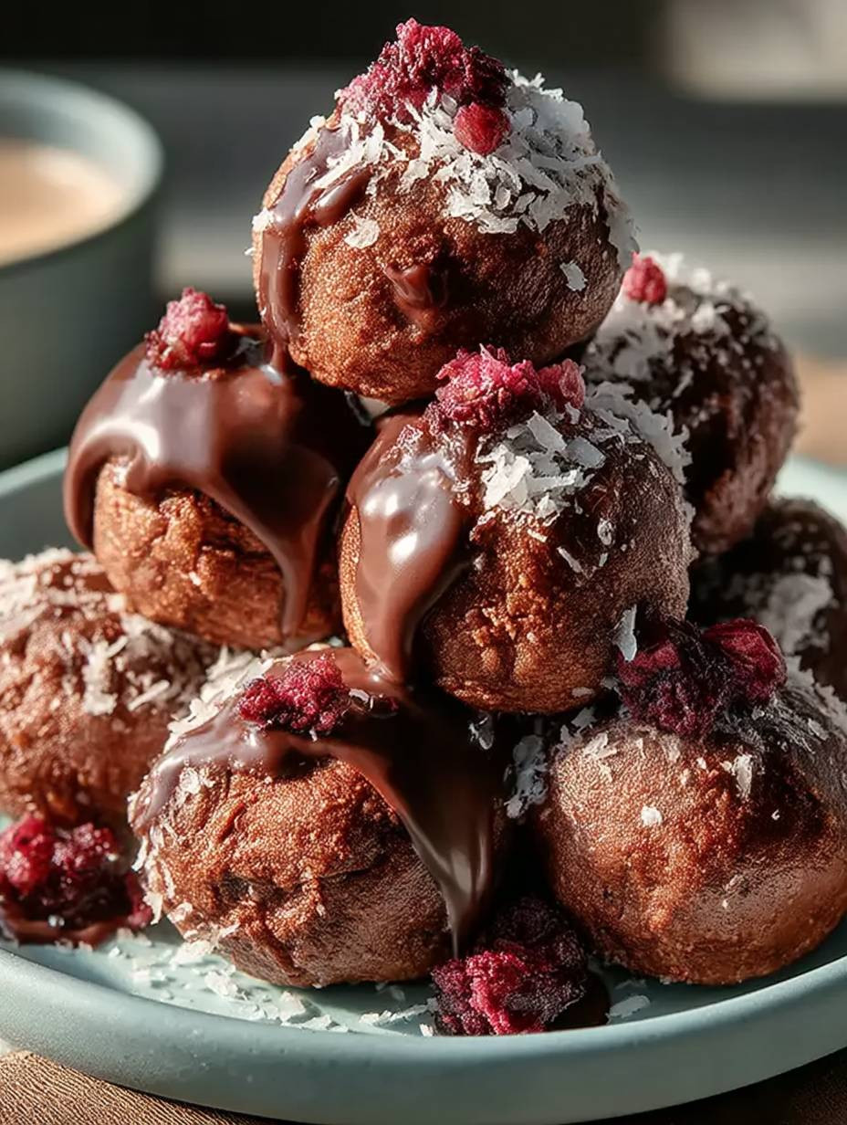 Hüttenkäse-Brownie-Protein-Bällchen image 2