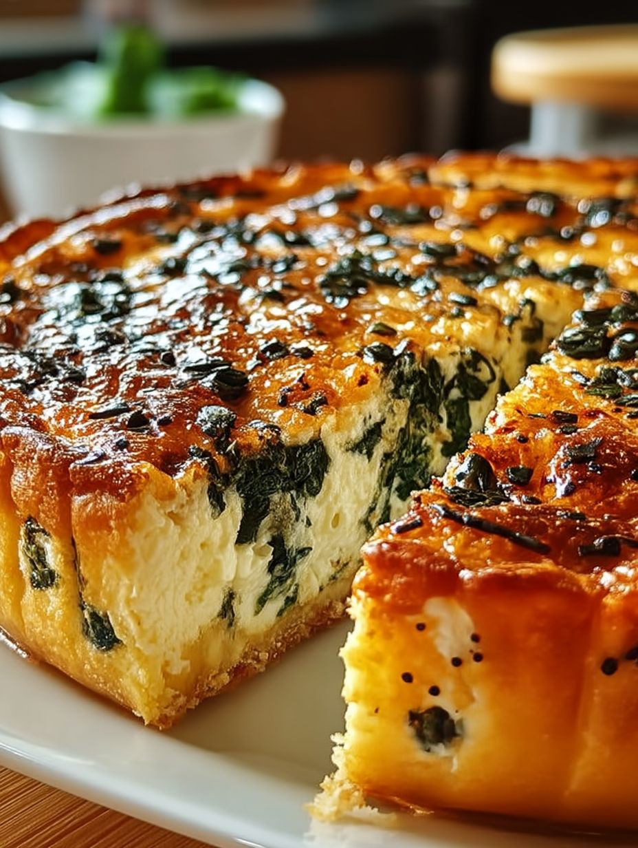 Hüttenkäse Spinat Quiche image 2