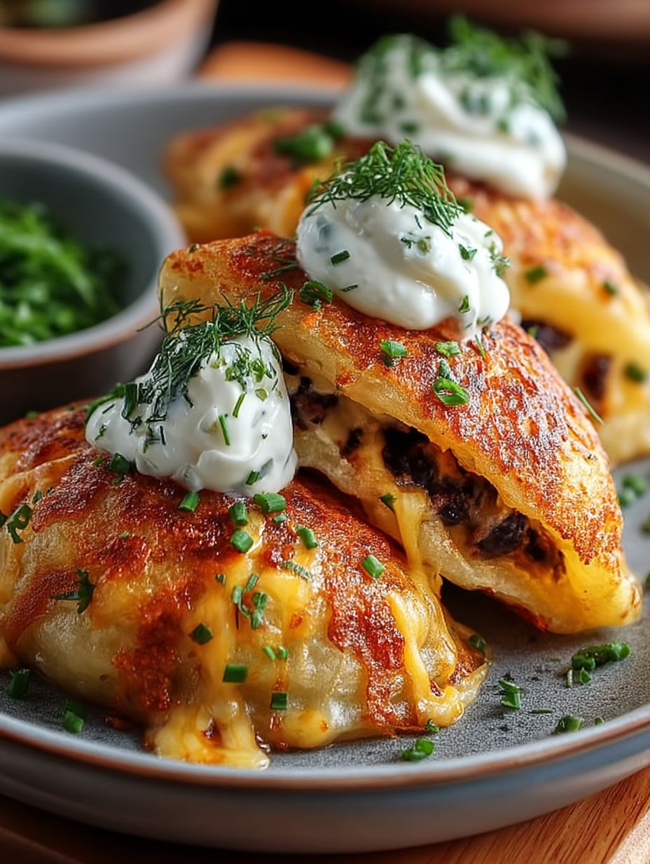 Kartoffeltaschen mit Doppelrahm image 2