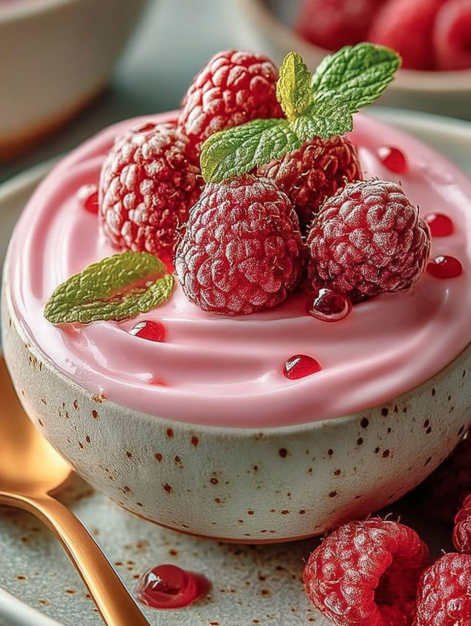 Luftige Himbeer Mousse image 2