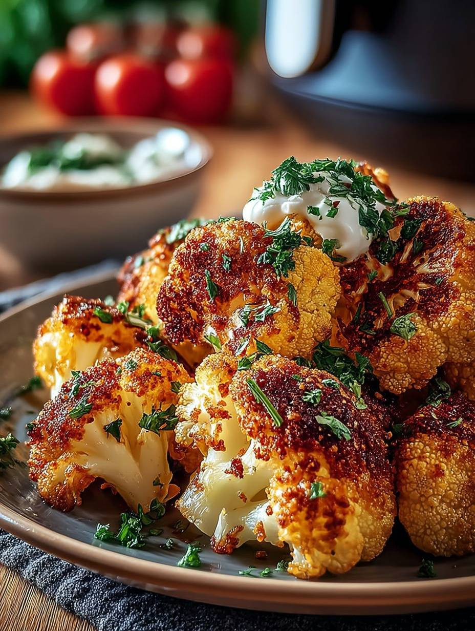 Panierter Blumenkohl Airfryer image 2