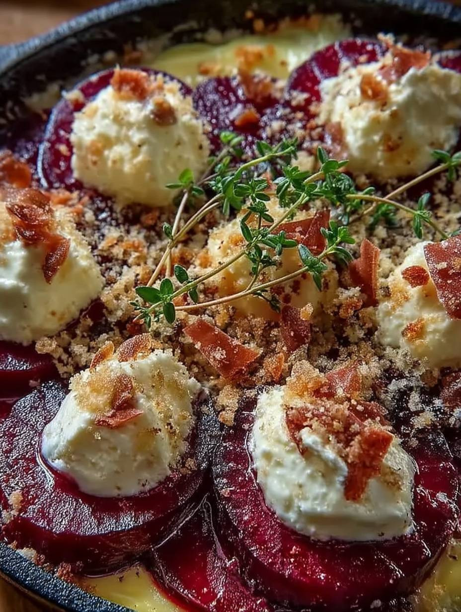 Rote-Bete-Gratin mit Ziegenkäse image 2